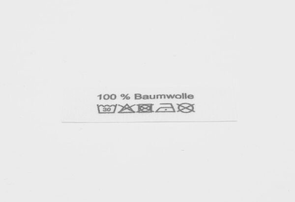 50 St. Textiletiketten 100% Baumwolle