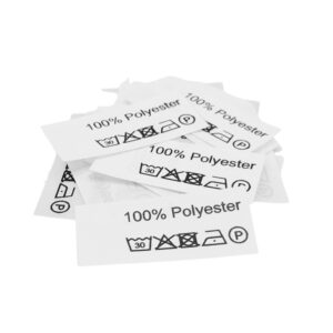 023 50 St. Textiletiketten 100% Polyester