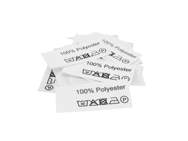 023 50 St. Textiletiketten 100% Polyester
