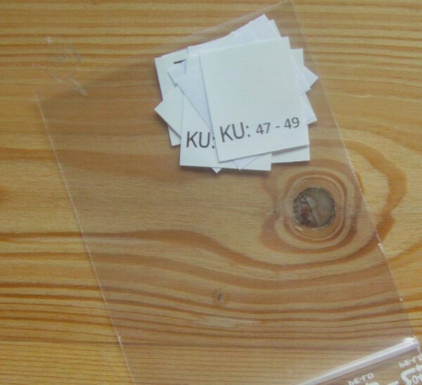 KU: 47 - 49 Kopfumfang-etiketten