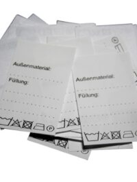 25 Universaletiketten mit Außenmaterial / Füllung 25 Universaletiketten mit Außenmaterial / Füllung