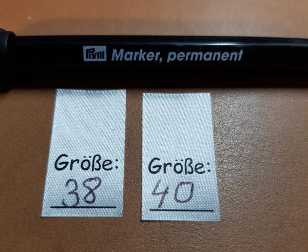 Textilstift, Wäschemarkierstift von Prym; Lieferung ohne Etiketten