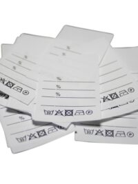 25 Textiletiketten Universal 4-zeilig 25 Textiletiketten Universal 4-zeilig