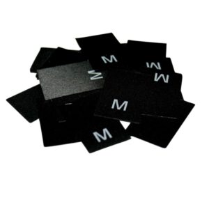 25 Textiletiketten Größe M 25 Textiletiketten Größe M