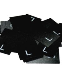 25 Textiletiketten Größe L 25 Textiletiketten Größe L