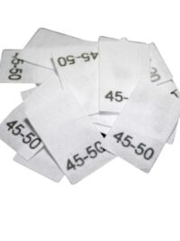 25 Textiletiketten für Mützen - KU 45-50cm 25 Textiletiketten für Mützen - KU 45-50cm