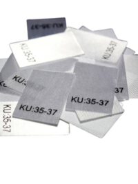 25 Textiletiketten Größe KU: 35-37 25 Textiletiketten Größe KU: 35-37