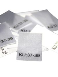 25 Textiletiketten Größe KU: 37-39 25 Textiletiketten Größe KU: 37-39