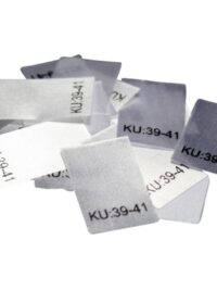 25 Textiletiketten Größe KU: 39-41 25 Textiletiketten Größe KU: 39-41