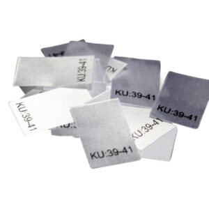 25 Textiletiketten Größe KU: 39-41 25 Textiletiketten Größe KU: 39-41
