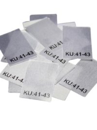25 Textiletiketten Größe KU: 41-43 25 Textiletiketten Größe KU: 41-43
