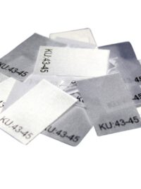 25 Textiletiketten Größe KU: 43-45 25 Textiletiketten Größe KU: 43-45