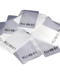 25 Textiletiketten Größe KU: 49-51 25 Textiletiketten Größe KU: 49-51