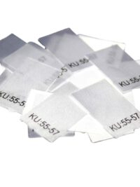 25 Textiletiketten Größe KU: 55-57 25 Textiletiketten Größe KU: 55-57