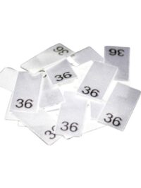 25 Textiletiketten - Größe 36 25 Textiletiketten - Größe 36