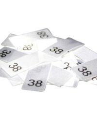 25 Textiletiketten - Größe 38 25 Textiletiketten - Größe 38