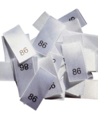 25 Textiletiketten - Größe 86 25 Textiletiketten - Größe 86