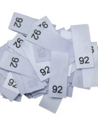 25 Textiletiketten - Größe 92 25 Textiletiketten - Größe 92