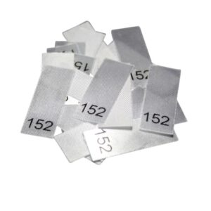 25 Textiletiketten - Größe 152