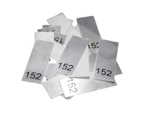 25 Textiletiketten - Größe 152