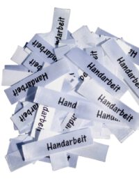 25 Textiletiketten Handarbeit 25 Textiletiketten Handarbeit