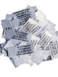 50 Textiletiketten 94% Polyester 6% Elasthan 50 Textiletiketten 94% Polyester 6% Elasthan