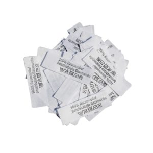 50 Textiletiketten 100% Baumwolle