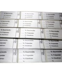 25 selbstklebende Textiletiketten Universal 25 selbstklebende Textiletiketten Universal