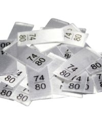 25 Textiletiketten - Größe 74/80 25 Textiletiketten - Größe 74/80