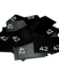 25 Textiletiketten - Größe 42 25 Textiletiketten - Größe 42