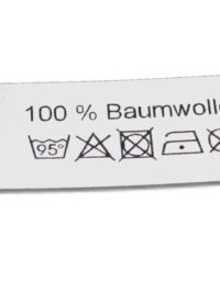 500 Textiletiketten mit Textaufdruck nach Wunsch 500 Textiletiketten mit Textaufdruck nach Wunsch