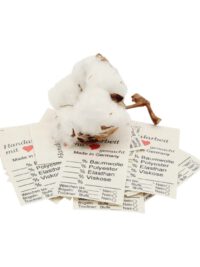 597 25 St. Naturbaumwolle Universal Textiletiketten