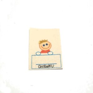 611 Universalgrößen für Kinderkleidung mit Jungenmotiv 20St. zum Beschriften