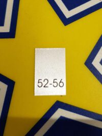 25 Textiletiketten Größe 52-56