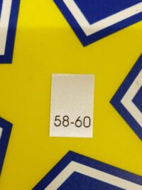 25 Textiletiketten Größe 58-60