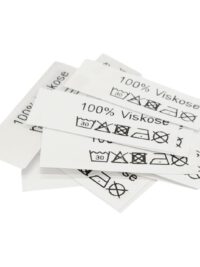 286 100% Viskose | 50 St. Textiletiketten