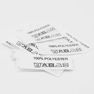 50 St. Textiletiketten 100% Polyester
