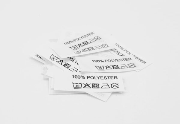 50 St. Textiletiketten 100% Polyester