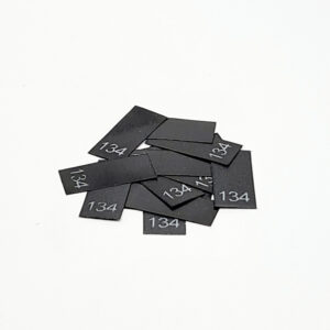 25 St. Textiletiketten Größe 134
