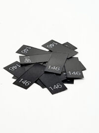 25 St. Textiletiketten Größe 146