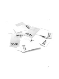 25 St. Textiletiketten Schuhgröße 30/31