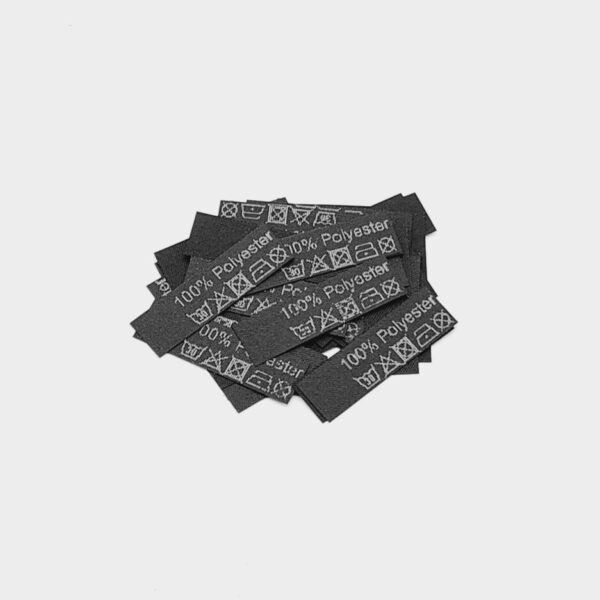 50 St. Textiletiketten 100% Polyester