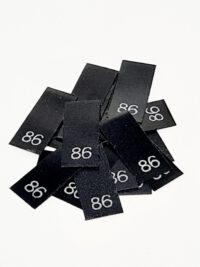 25 St. Textiletiketten Größe 86
