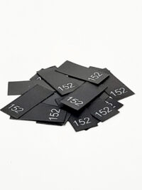 25 St. Textiletiketten Größe 152