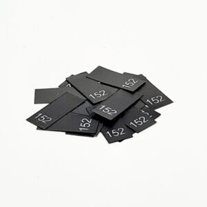 25 St. Textiletiketten Größe 152