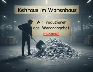 Kehraus im Warenhaus