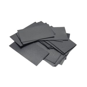 278 25 Textiletiketten ohne Aufdruck (Blanko) schwarz