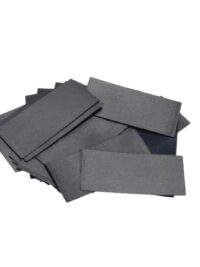 285 25 Textiletiketten ohne Aufdruck (Blanko) schwarz