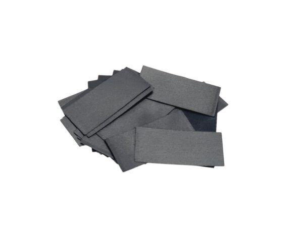 25 Textiletiketten ohne Aufdruck (Blanko) schwarz