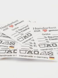 25 St. Textiletiketten Universal Hochformat